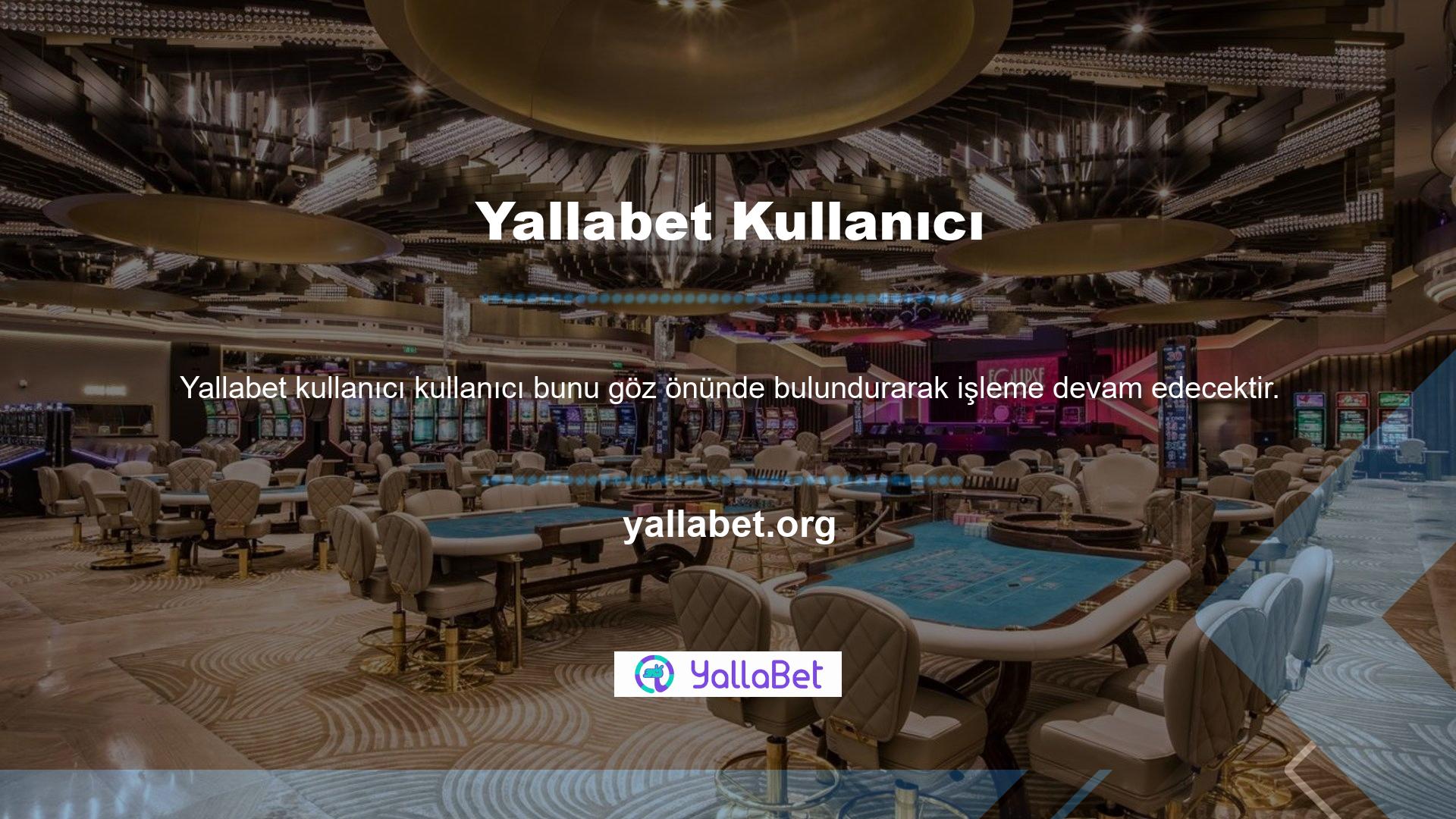 Yallabet, oyun meraklıları arasında öne çıkan, kullanıcı odaklı bir ticari casino sitesidir