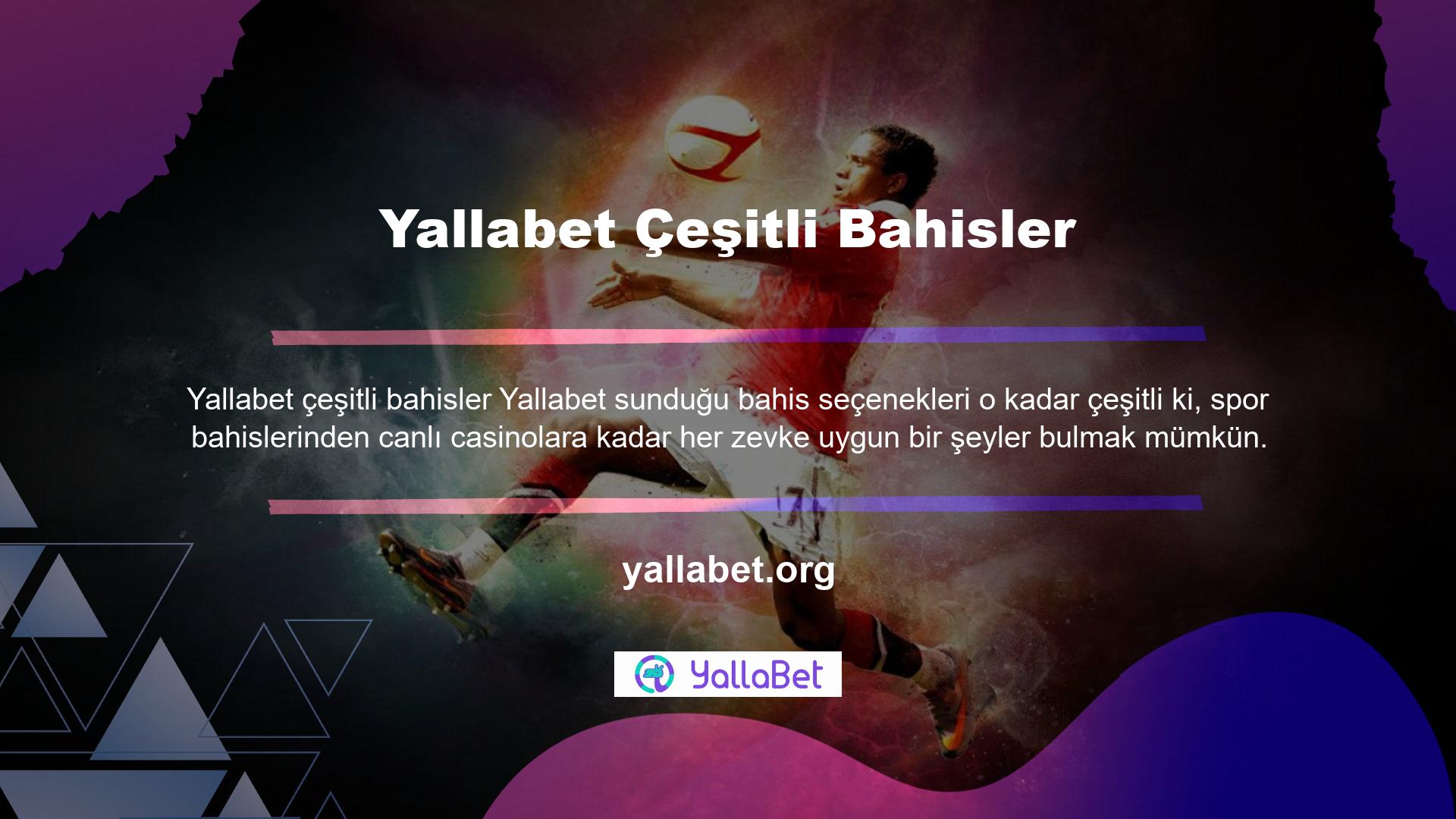 Bir bahis sitesinde olması gereken her şey A'dan Z'ye eksiksiz bir şekilde mevcut